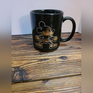 Mickey Mouse 2000 Black and Silver Collectible  Coffee Mug